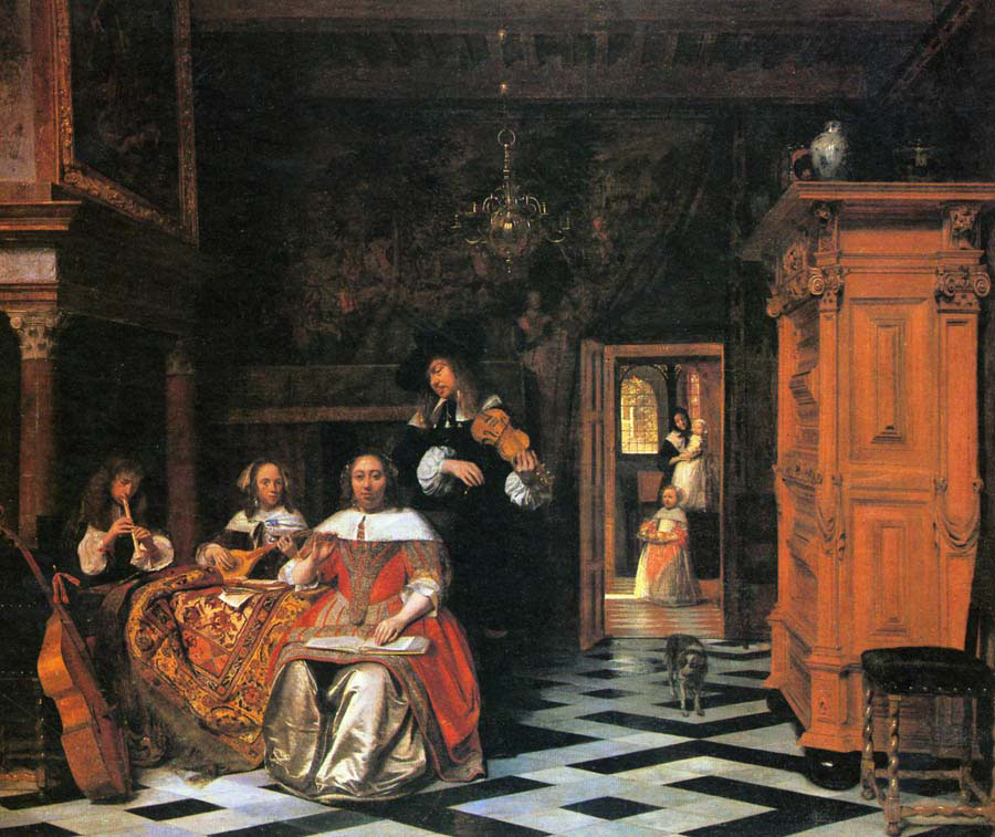 A Family Making Music